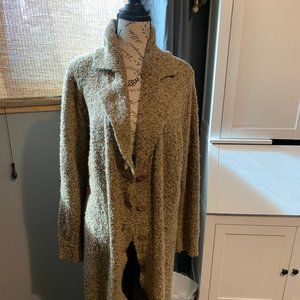 Long assorted browns sweater 2X